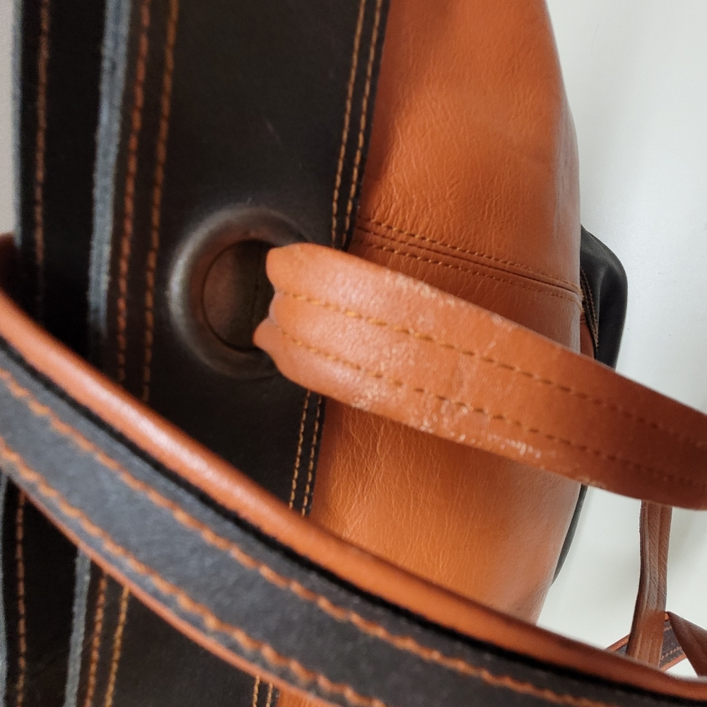 Belle Rose Leather Tote - Picture 5 of 16